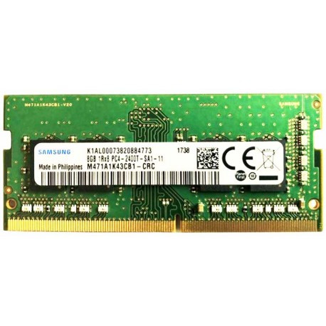 LAPTOP RAM SAMSUNG 8GB DDR4 SODIMM 2400MHz PC4 CL17 SINGLE