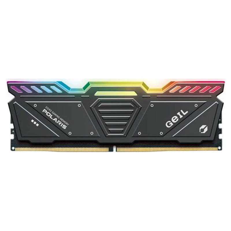 رم دسکتاپ DDR5 تک کاناله 4800مگاهرتز CL38 گیل مدل POLARIS RGB ظرفیت 16 گیگابایت