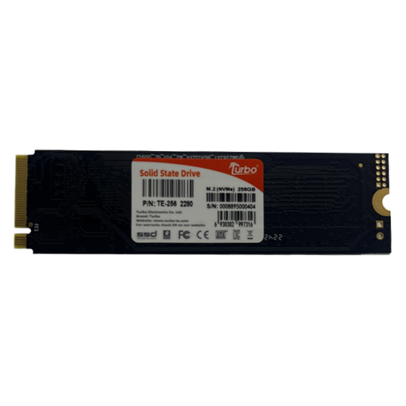 اس اس دی اینترنال PCIe Gen3 x4 توربو مدل TE-256 2280 ظرفیت 256 گیگابایت TURBO