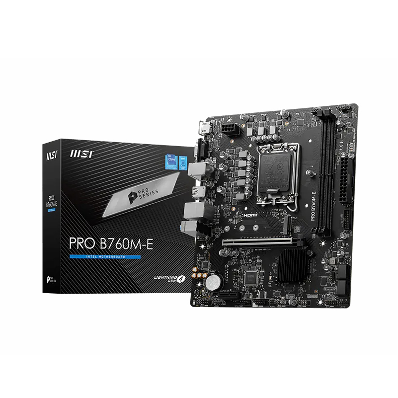 مادربرد ام اس آی مدل PRO B760M-E DDR5