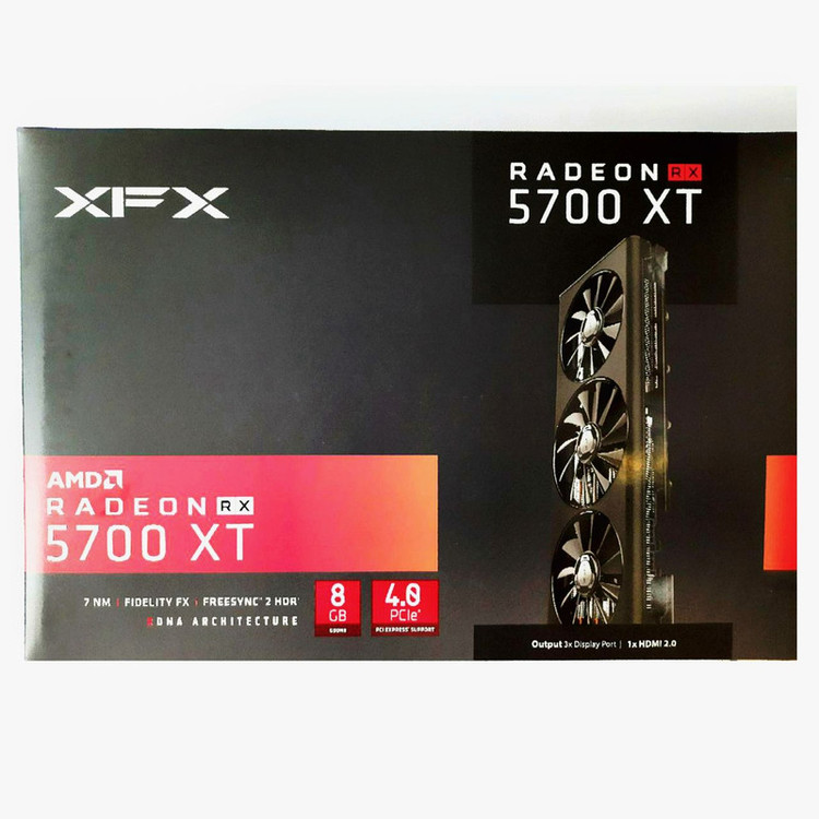 کارت گرافیک ایکس اف ایکس استوک مدل XFX AMD Radeon RX 5700 XT 8GB GDDR6