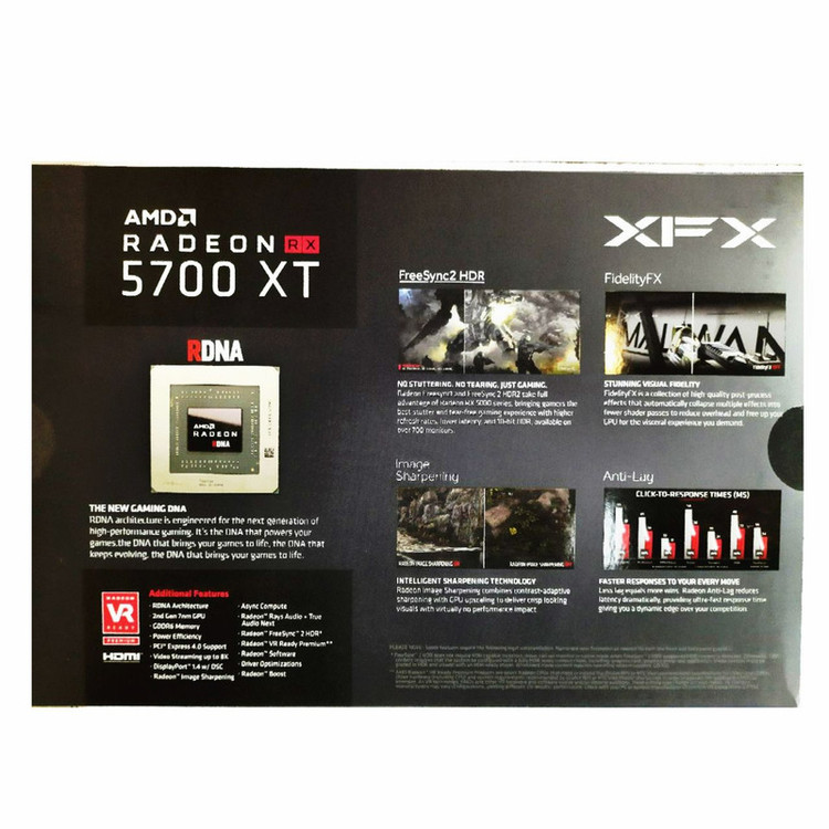 کارت گرافیک ایکس اف ایکس استوک مدل XFX AMD Radeon RX 5700 XT 8GB GDDR6