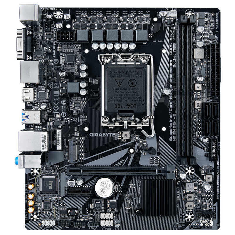 مادربرد گیگابایت مدل H610M S2H V2 rev. 1.0