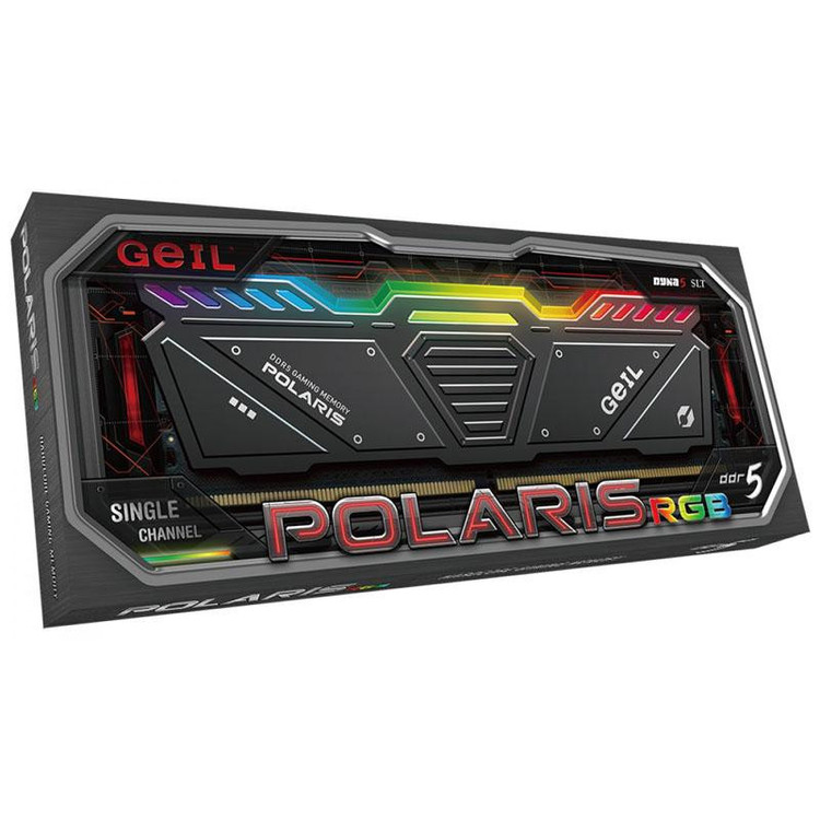 رم دسکتاپ DDR5 تک کاناله 5600 مگاهرتز CL38 گیل مدل POLARIS RGB ظرفیت 16 گیگابایت