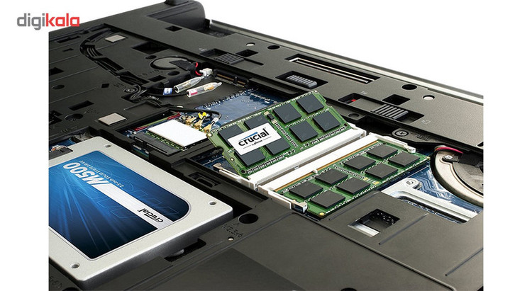 رم لپ تاپ کروشیال مدل DDR3L 1600MHz ظرفیت 8 گیگابایت