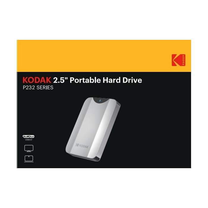 هارد اکسترنال کداک (Kodak) مدل P232 ظرفیت 1 ترابایت