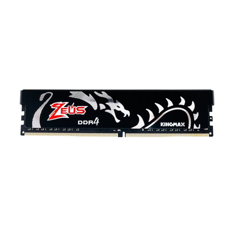 رم دسکتاپ کینگ مکس مدل Zeus Dragon ظرفیت 8 گیگابایت DDR4 تک کاناله فرکانس 3200 مگاهرتز تایمینگ CL16 نوع DIMM